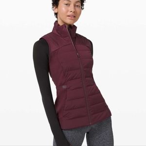 Lululemon Down For It All Vest Cassis